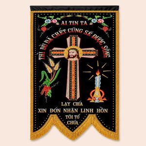 Cờ Tang Công Giáo Ms02
