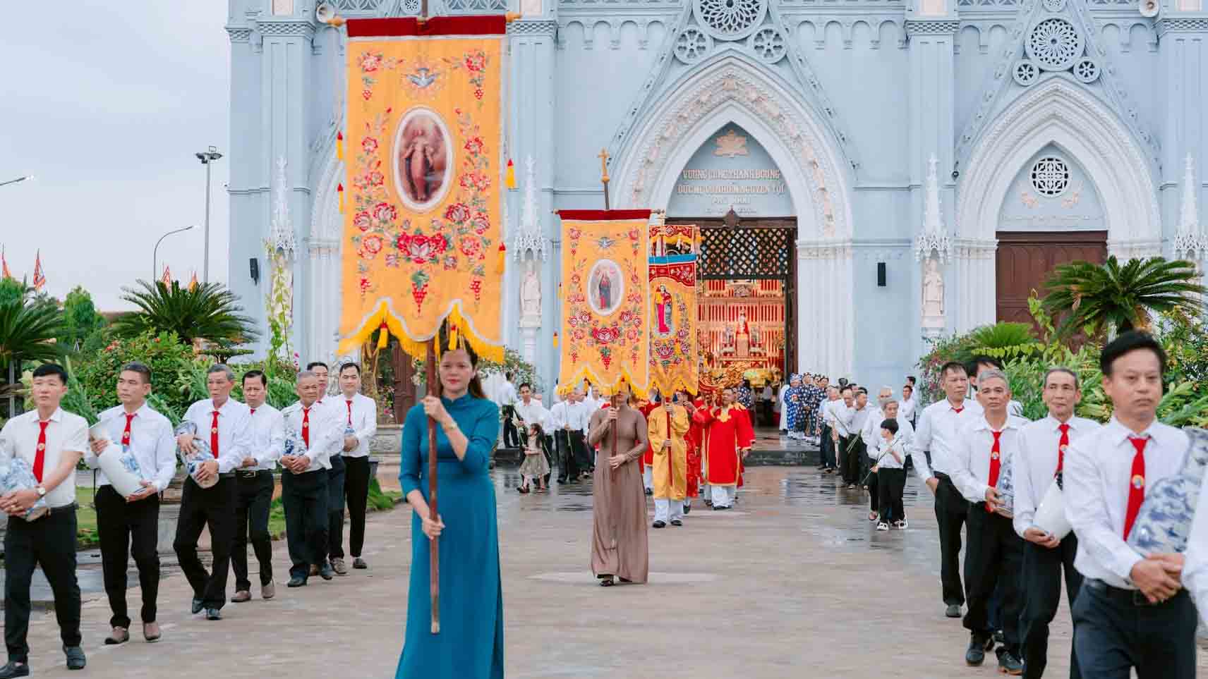 Cờ hội đoàn công giáo đẹp