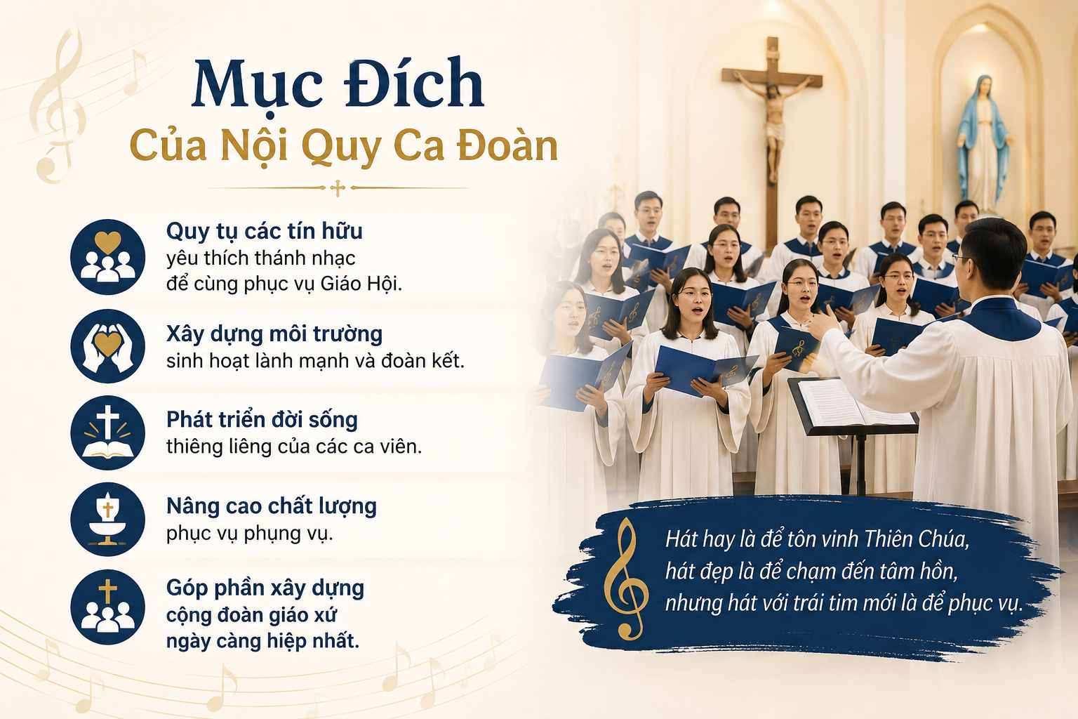 Mục đích của nội quy ca đoàn