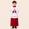 áo giúp lễ đỏ
