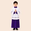 áo giúp lễ tím
