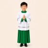 áo giúp lễ xanh