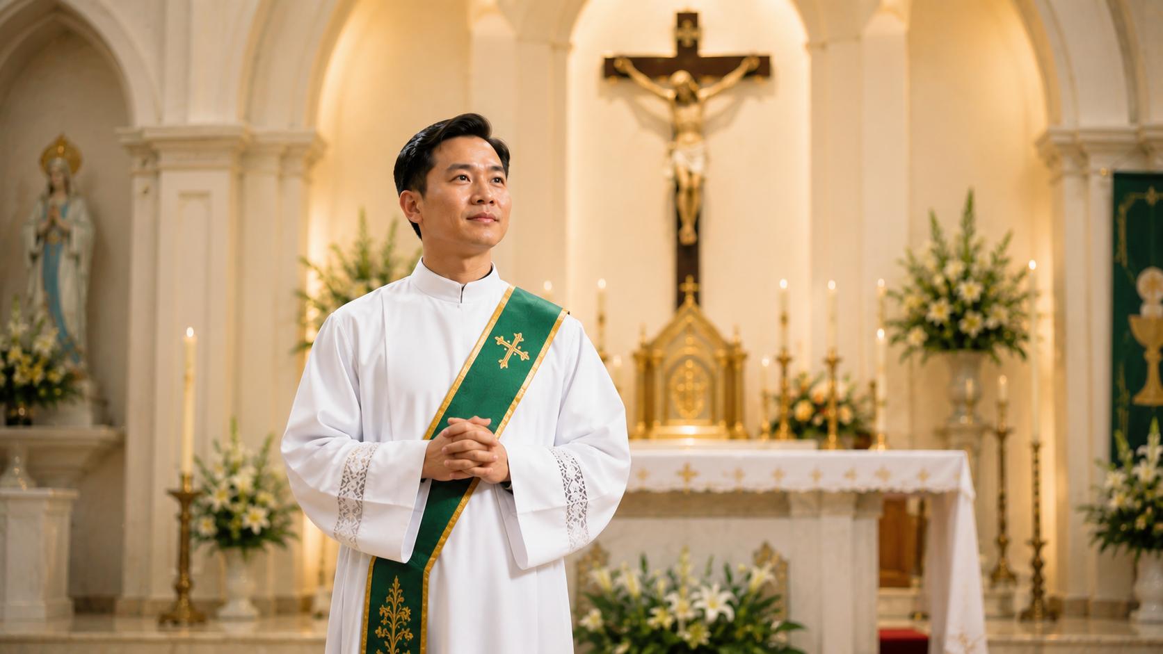 dây stola phó tế đẹp